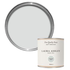 Laura Ashley Powder Grey Matt Emulsion paint, 100ml