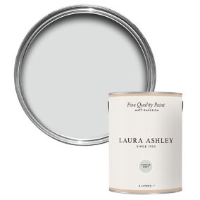 Laura Ashley Powder Grey Matt Emulsion paint, 5L