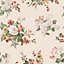 Laura Ashley Rosemore Pale sable Floral Smooth Wallpaper Sample