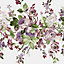 Laura Ashley Rosemore Purple Floral Matt Mural