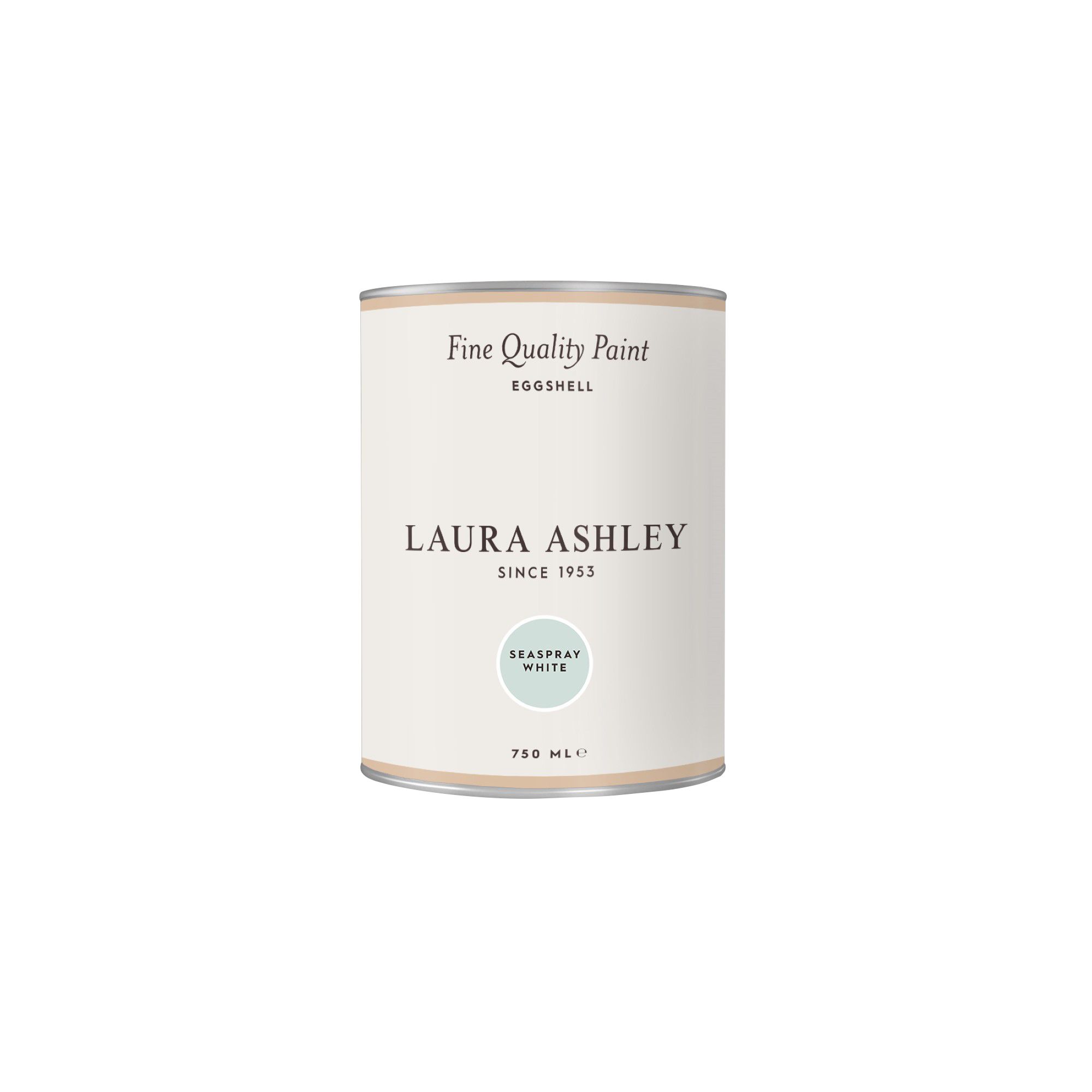 Laura Ashley Seaspray White Eggshell Emulsion paint, 750ml