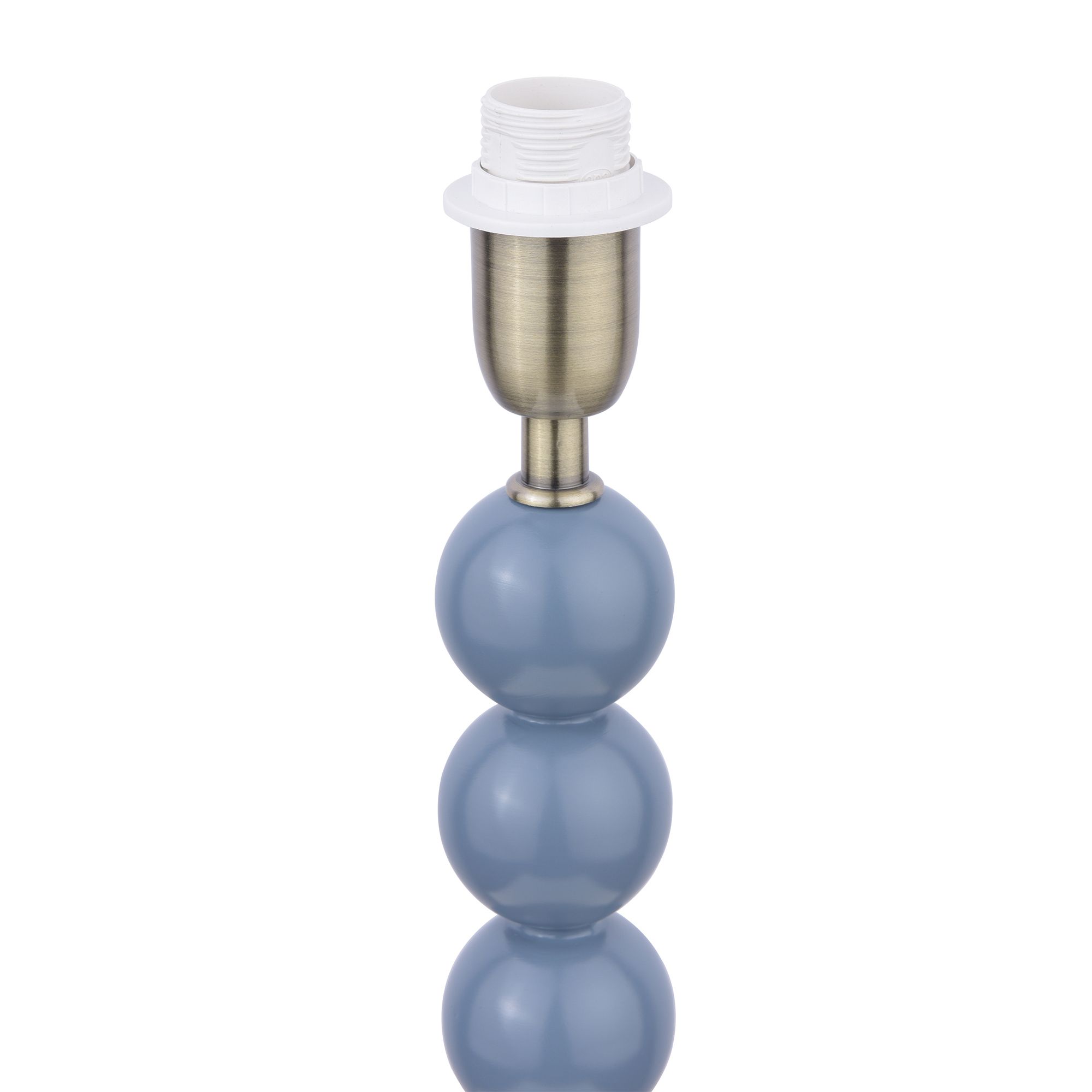 Laura Ashley Shennington Bobbin Blue Gloss Table lamp base