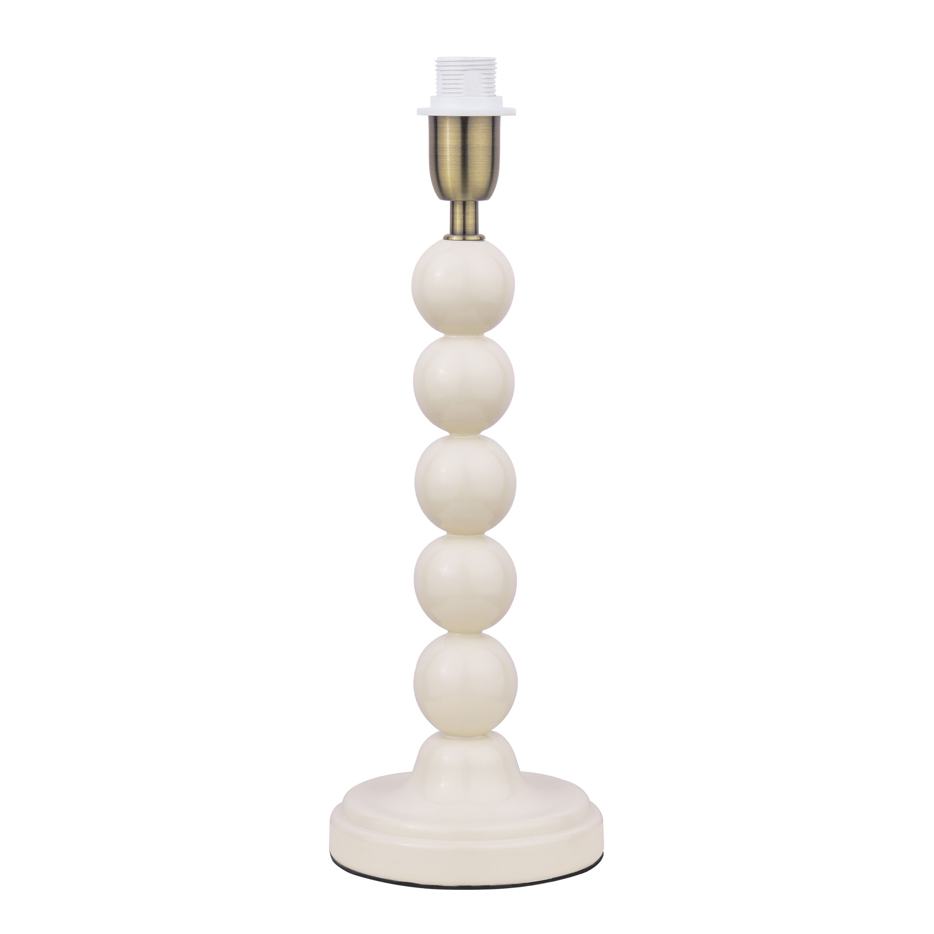 Laura Ashley Shennington Bobbin Cream Gloss Table lamp base