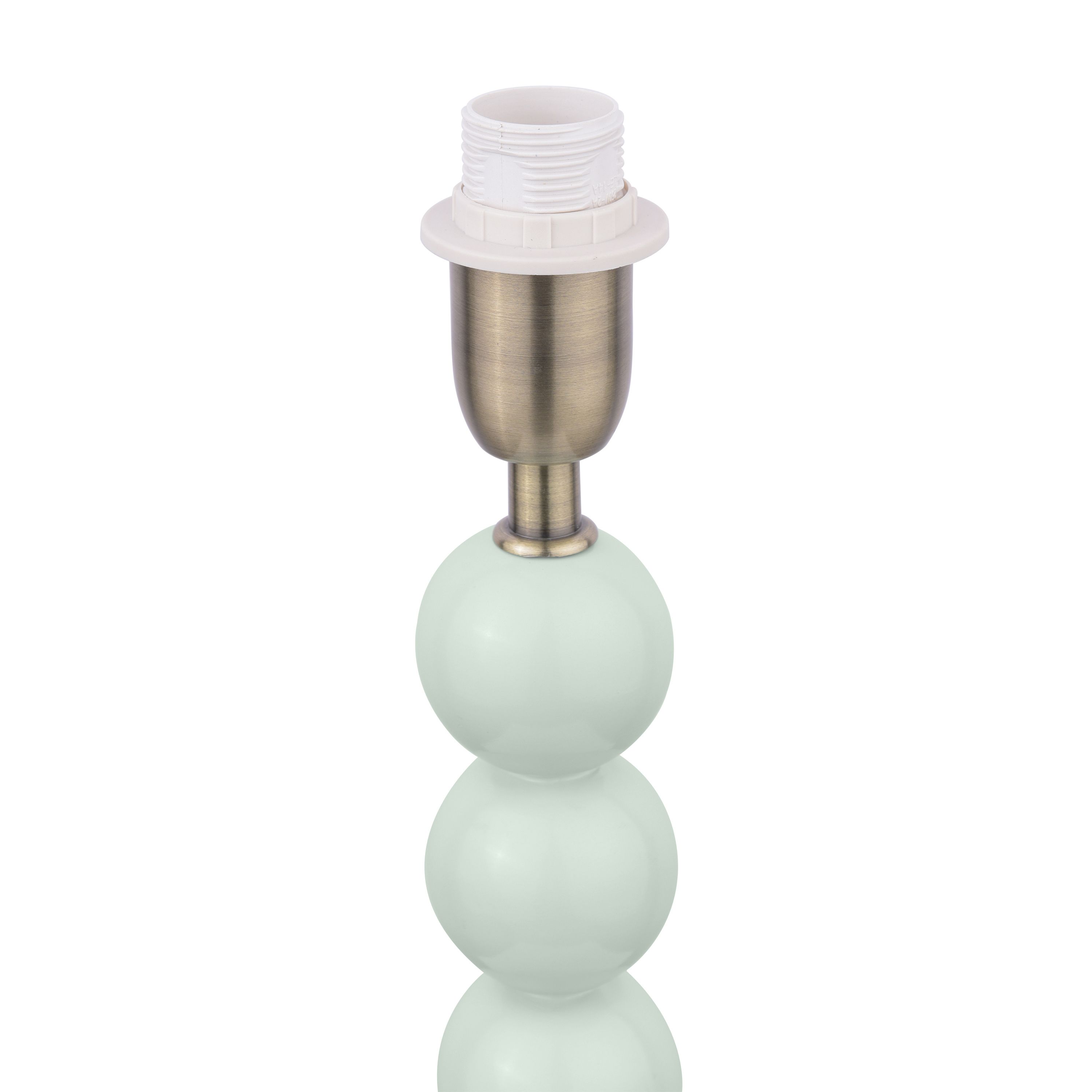 Laura Ashley Shennington Bobbin Green Gloss Table lamp base