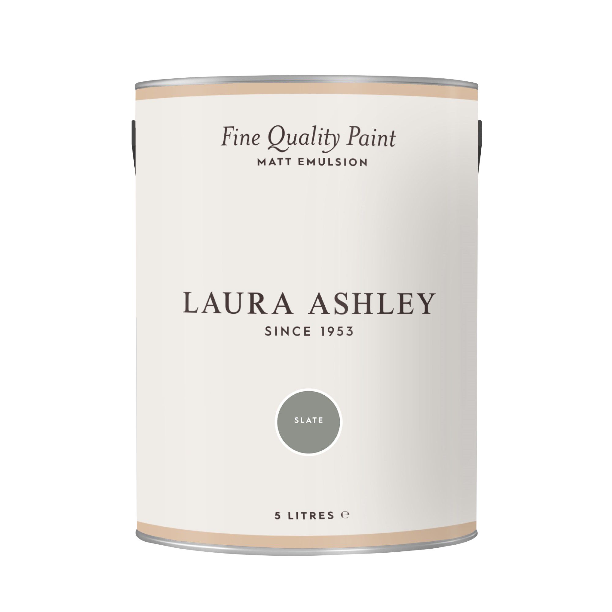 Laura Ashley Slate Matt Emulsion paint, 5L