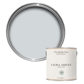 Laura Ashley Slate White Matt Emulsion paint, 2.5L