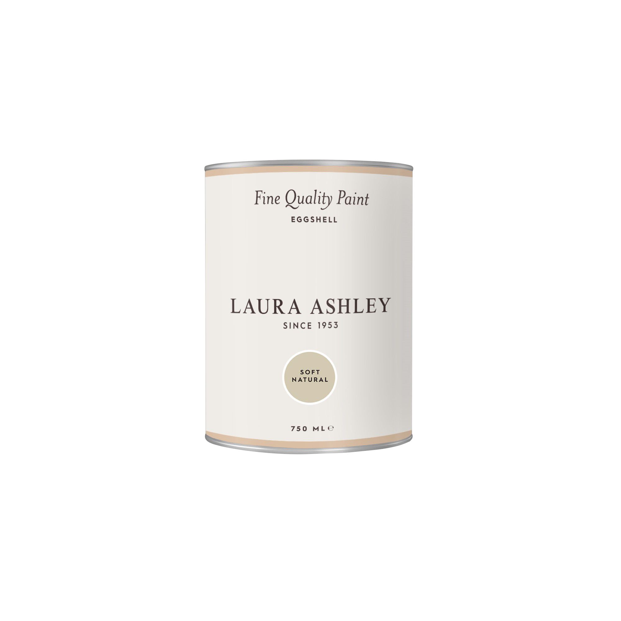 Laura Ashley Soft Natural Eggshell Emulsion paint, 750ml