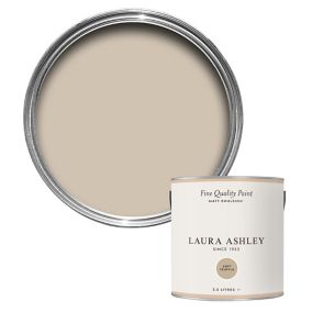 Laura Ashley Soft Truffle Matt Emulsion paint, 2.5L