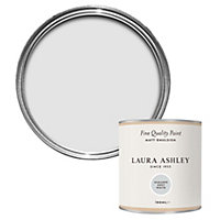 Laura Ashley Sugared Grey White Matt Emulsion paint, 100ml