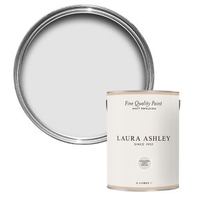 Laura Ashley Sugared Grey White Matt Emulsion paint, 5L