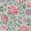 Laura Ashley Tapestry Slate grey Floral Smooth Wallpaper Sample