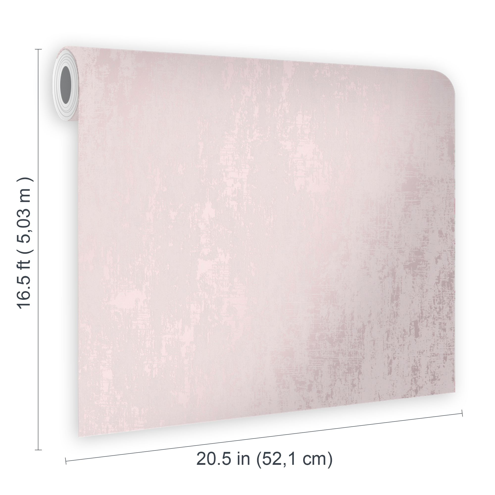Laura Ashley Whinfell Blush Smooth Wallpaper