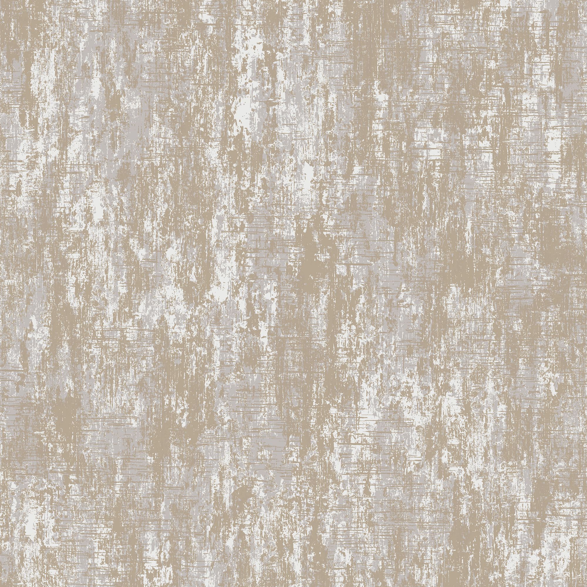 Laura Ashley Whinfell Champagne Metallic effect Industrial Smooth Wallpaper