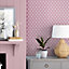 Laura Ashley Whitebrook Purple Motif Smooth Wallpaper