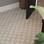Laura Ashley Wicker Steel Grey Matt Patterned Cement tile effect Ceramic Wall & floor tile, Pack of 11, (L)300mm (W)300mm