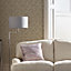 Laura Ashley Willow Neutral Leaf Smooth Wallpaper Sample