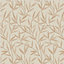 Laura Ashley Willow Neutral Leaf Smooth Wallpaper