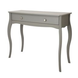 Lautner Matt grey Dressing table (H)80cm (W)100cm (D)40cm