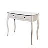 Lautner White 1 Drawer Dressing table (H)800mm (W)1000mm (D)400mm