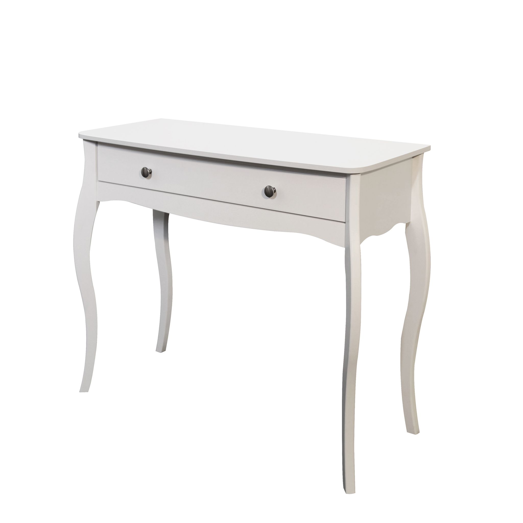 Lautner White 1 Drawer Dressing table (H)800mm (W)1000mm (D)400mm