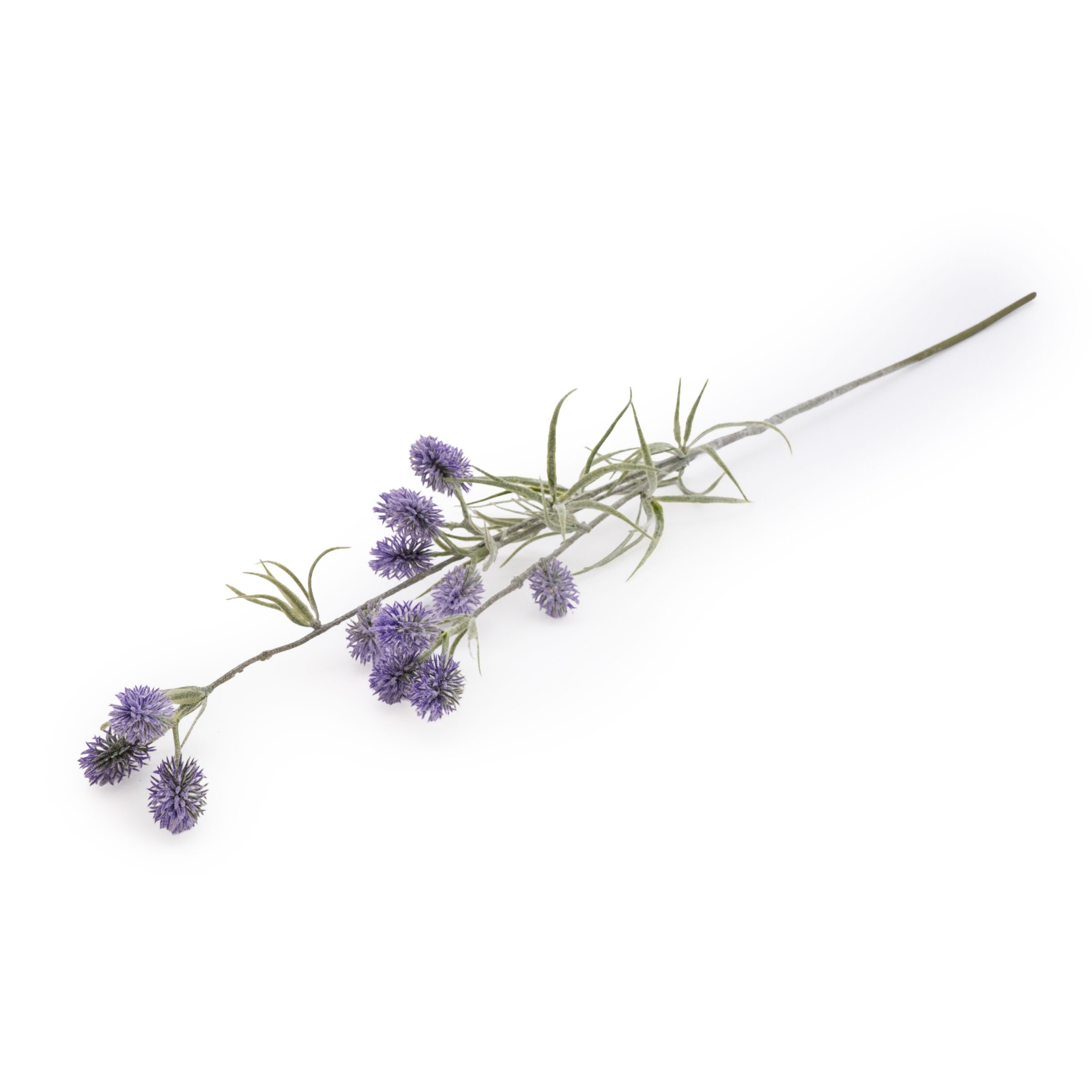 Lavender Single stem Artificial flower (H) 73mm