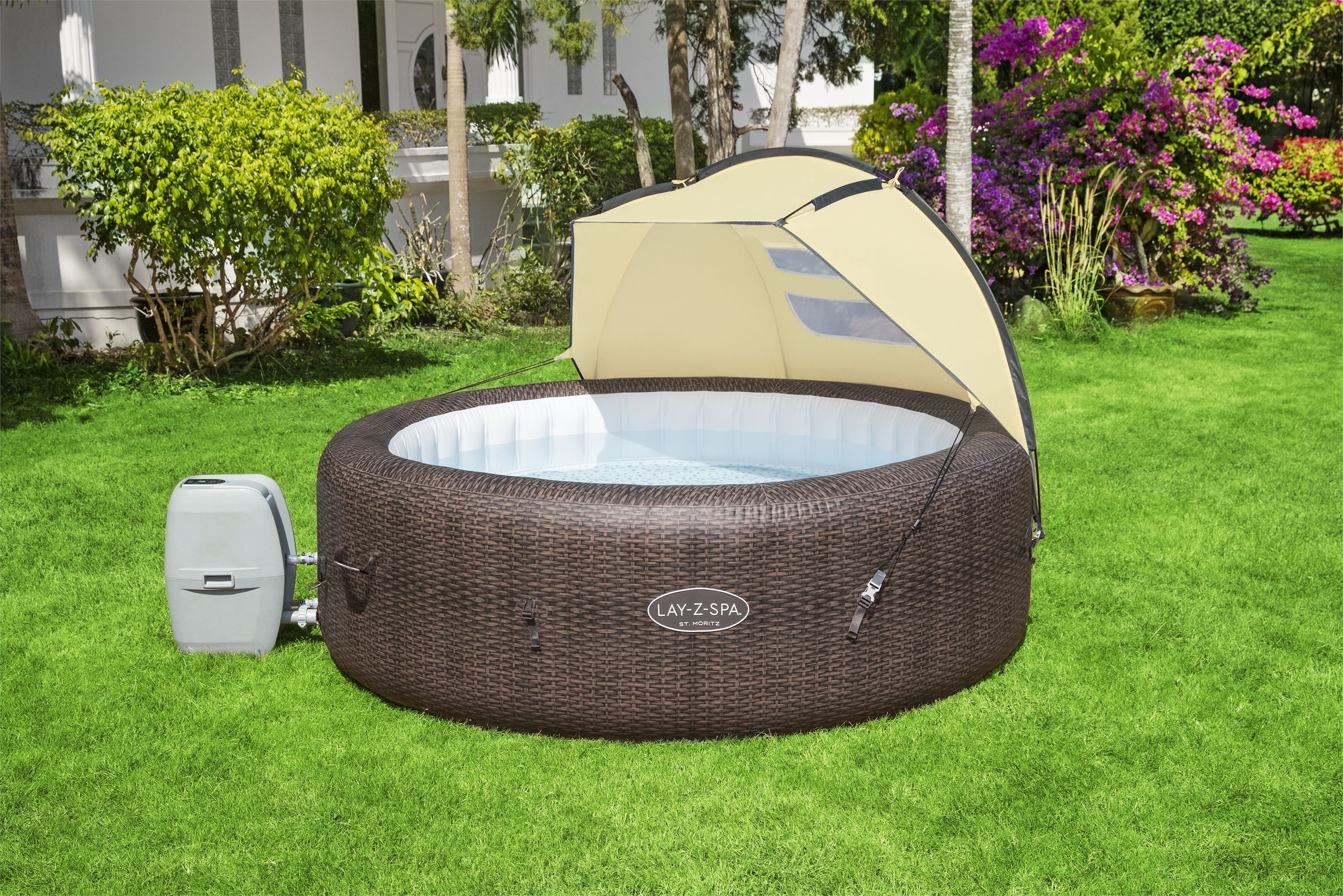 Lay-Z-Spa Brown Dome Spa canopy