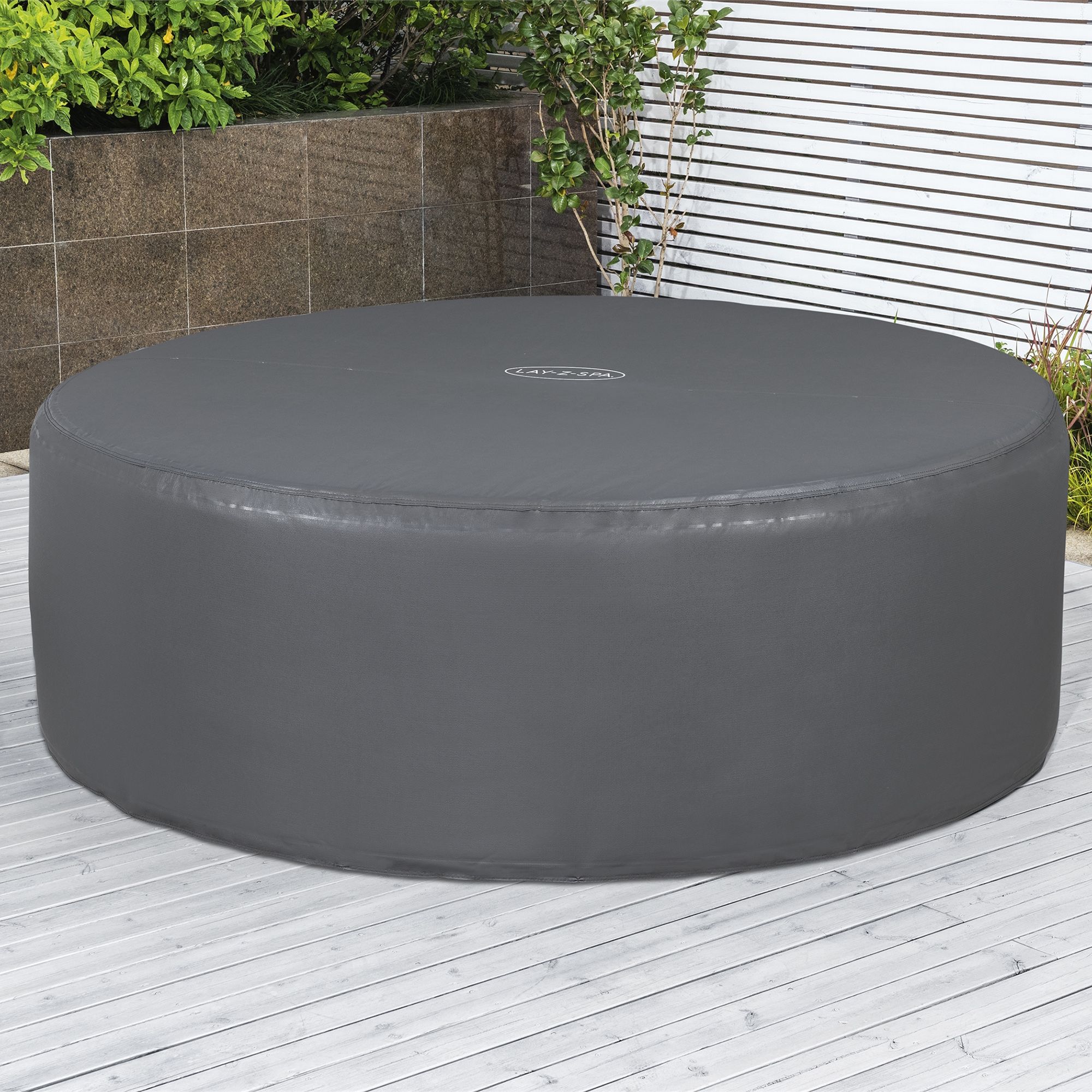 Lay-Z-Spa Grey Circular Hot tub Cover for Toronto (Dia) 196cm