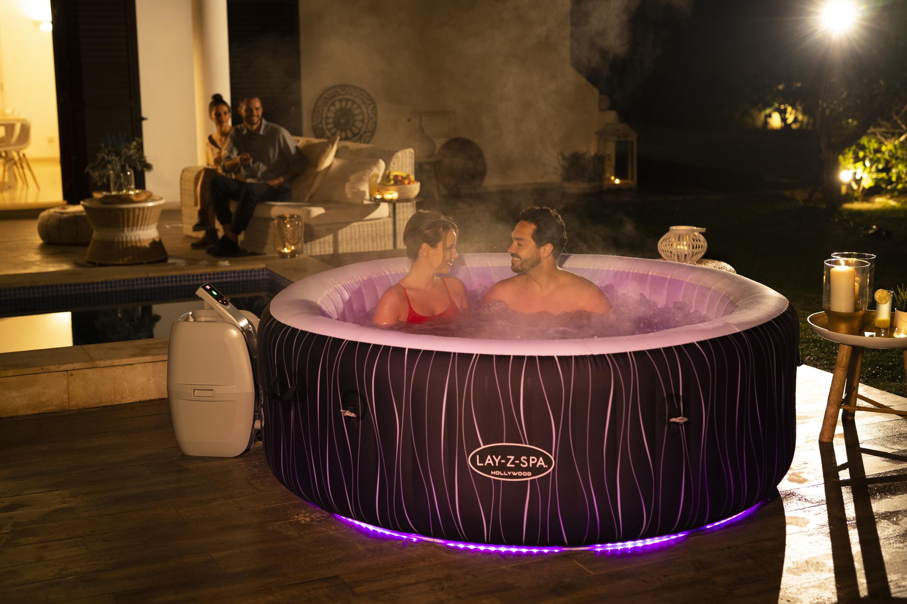 Lay-Z-Spa Hollywood 6 person Inflatable hot tub