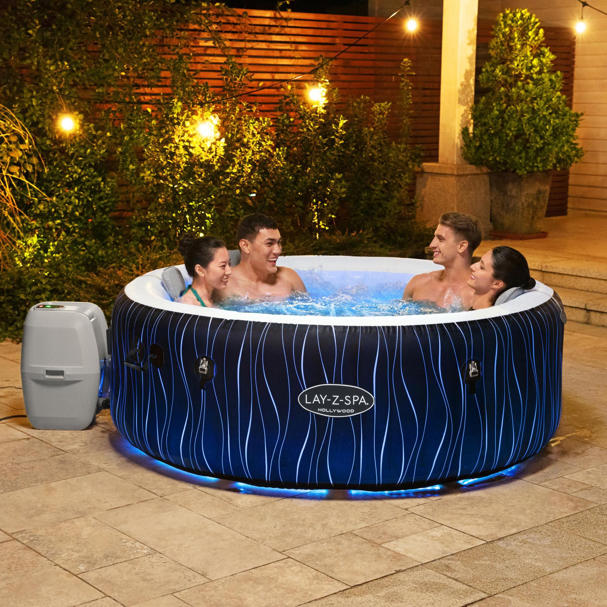 Lay-Z-Spa Hollywood 6 person Inflatable hot tub