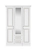 Laysan White Triple Wardrobe (H)1932mm (W)1270mm (D)558mm