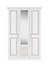 Laysan White Triple Wardrobe (H)1932mm (W)1270mm (D)558mm