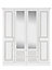 Laysan White Triple Wardrobe (H)1932mm (W)1670mm (D)558mm