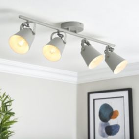 Layton Grey 4 Light Spotlight bar