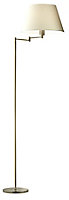 floor leamington lamp gold incandescent effect diy