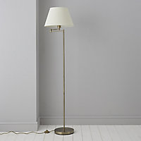 floor leamington lamp gold incandescent effect diy