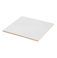 Leccia White Gloss Ceramic Wall Tile, Pack of 44, (L)150mm (W)150mm
