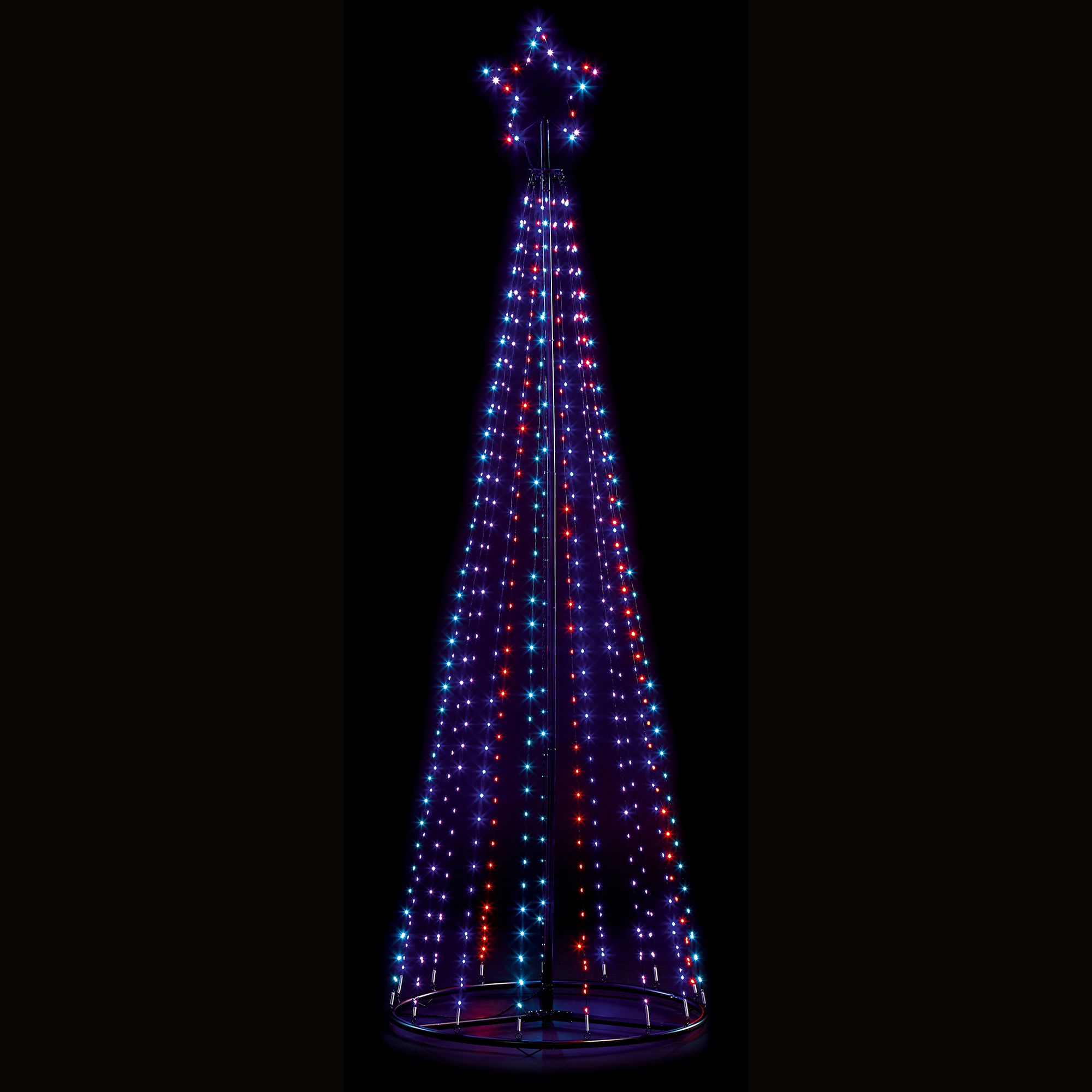 LED Rainbow Freestanding Tree | DIY At B&Q