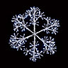 LED White Snowflake Single Christmas light (H) 600mm