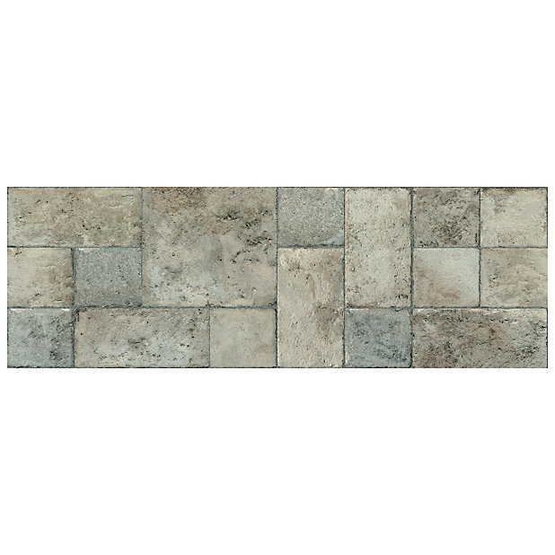Leggiero Grey Gloss Stone Effect, Stone Effect Laminate Flooring