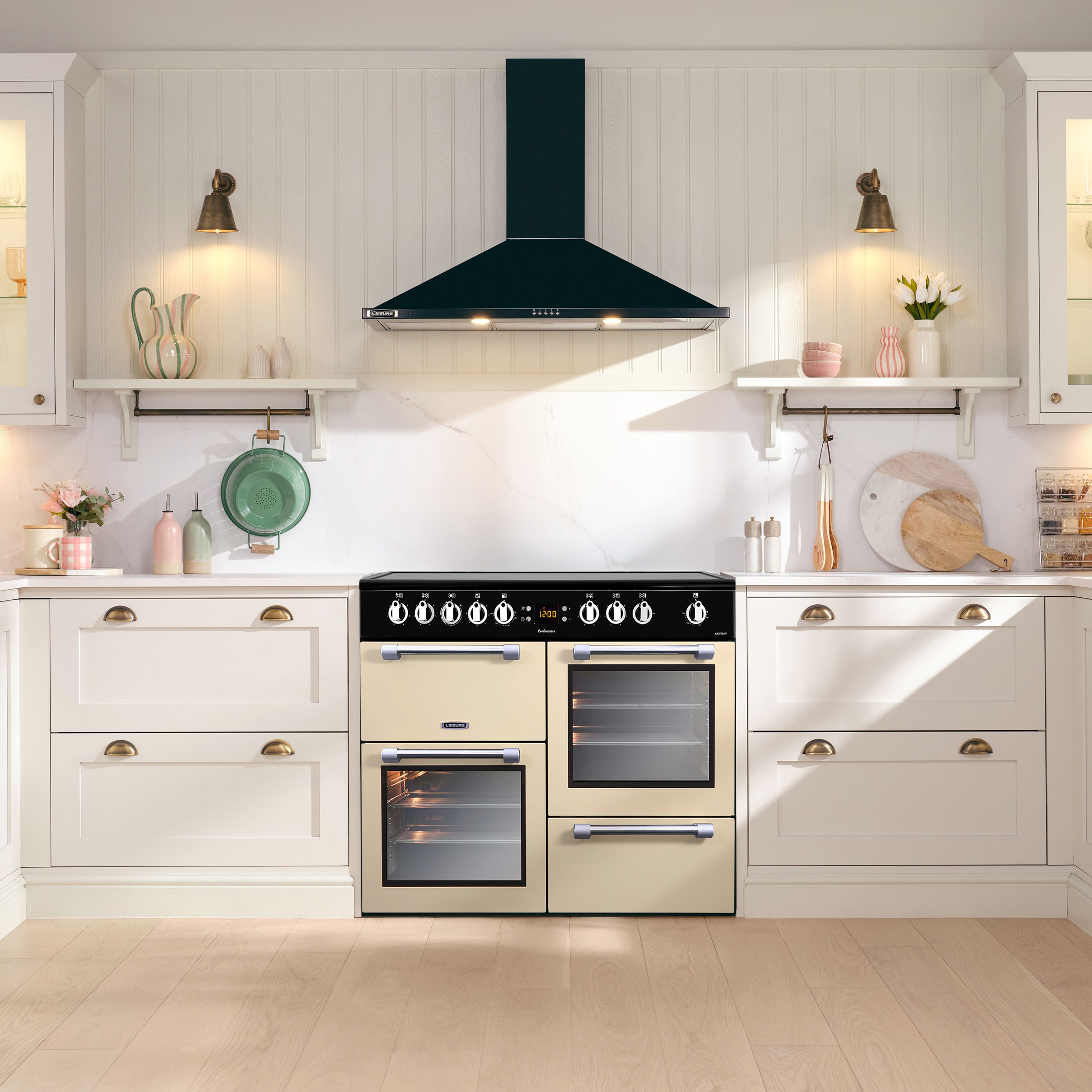 Leisure CK100C210C Freestanding Electric Range cooker with Electric Hob