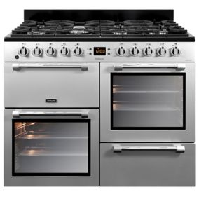 Leisure CK100F232S Freestanding Electric Range cooker with Gas Hob