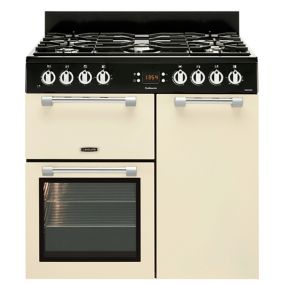 Leisure CK90F232C Freestanding Electric Range cooker with Gas Hob - Cream