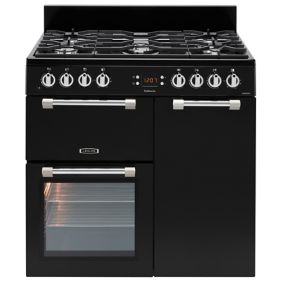 Leisure CK90F232K Freestanding Electric Range cooker with Gas Hob - Black