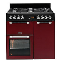 Leisure CK90F232R Freestanding Electric Range cooker with Gas Hob