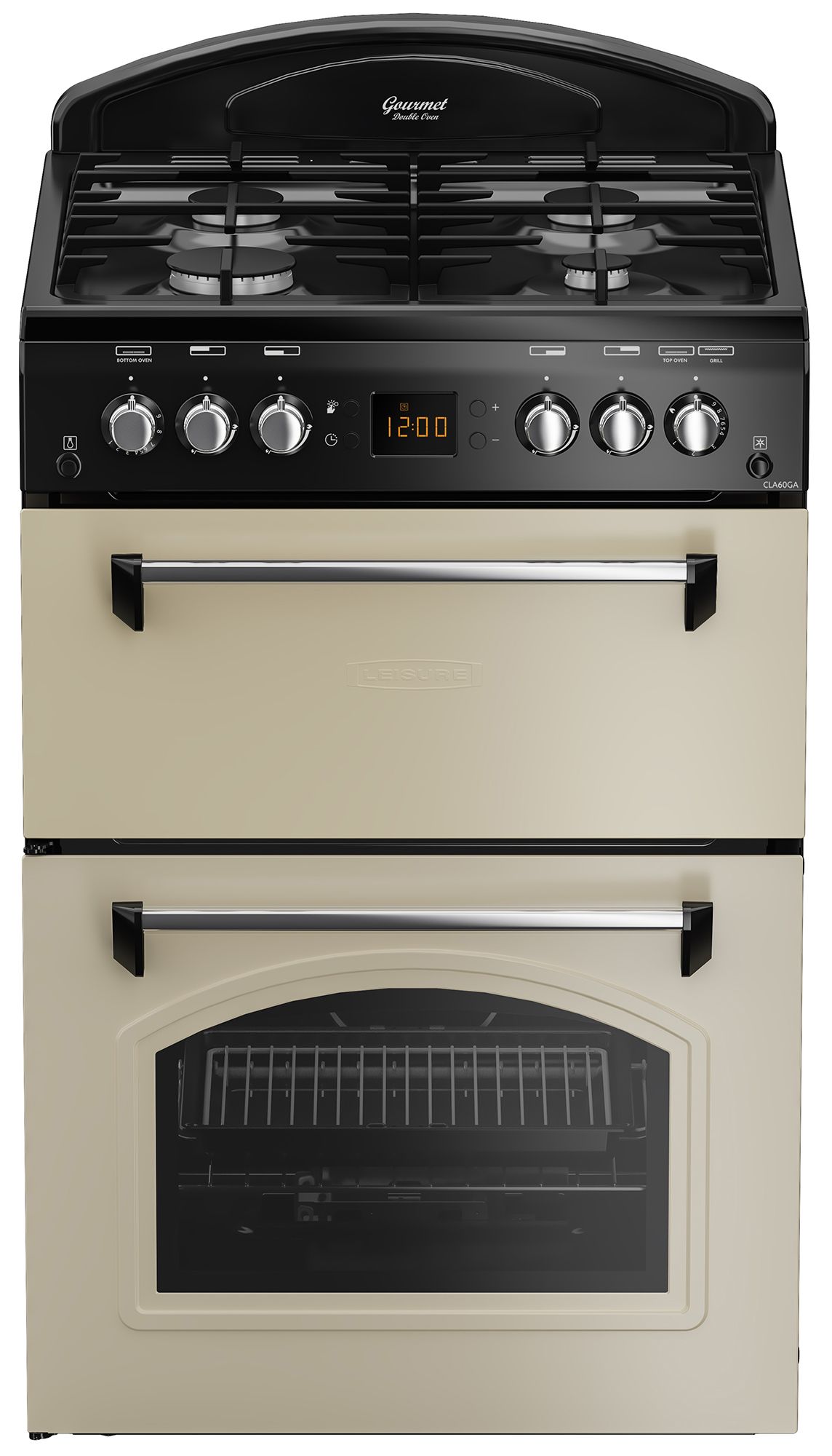 Leisure CLA60GAC Freestanding Gas Range cooker with Gas Hob - Cream