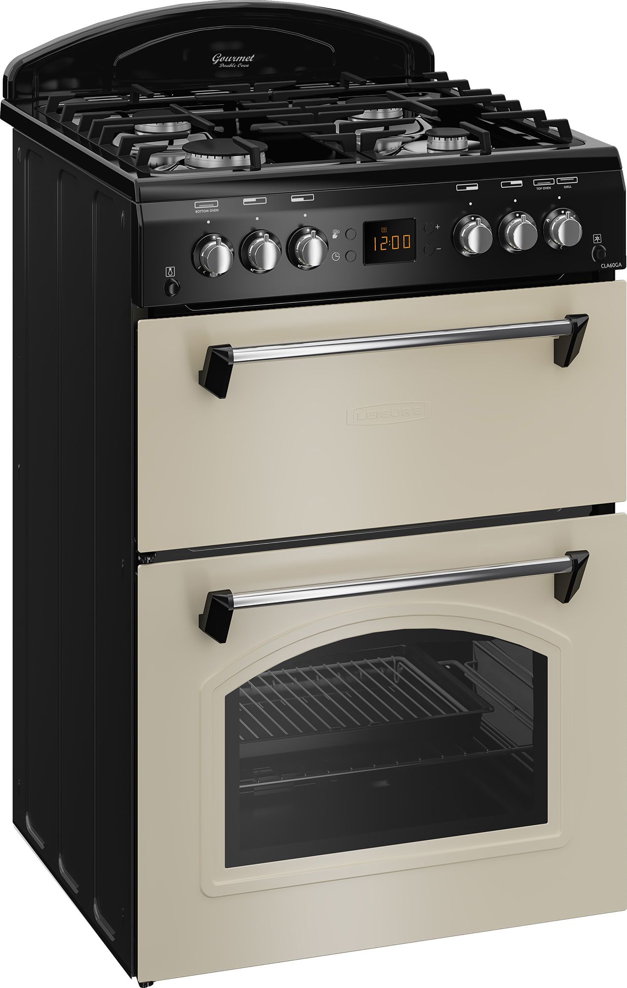 Leisure CLA60GAC Freestanding Gas Range cooker with Gas Hob - Cream