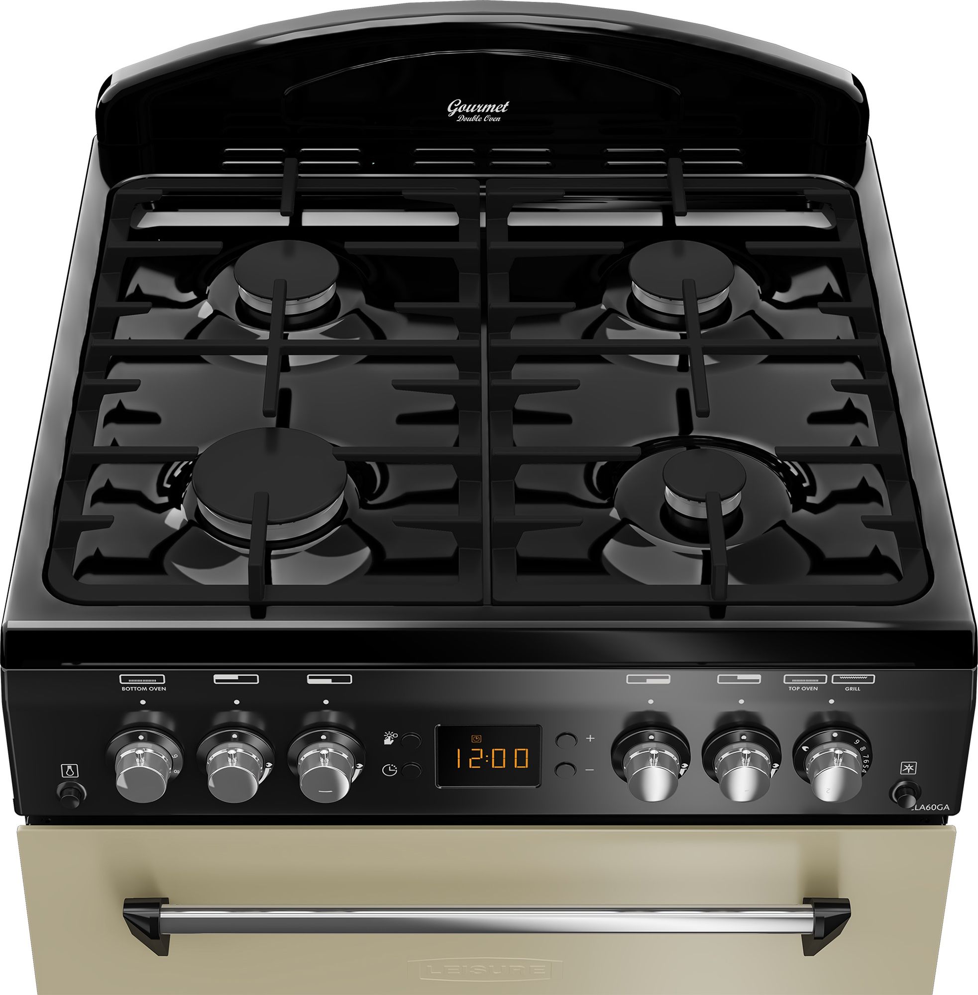 Leisure CLA60GAC Freestanding Gas Range cooker with Gas Hob - Cream