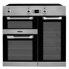Leisure CS90D530X Freestanding Electric Range cooker with Induction Hob - Stainless steel effect