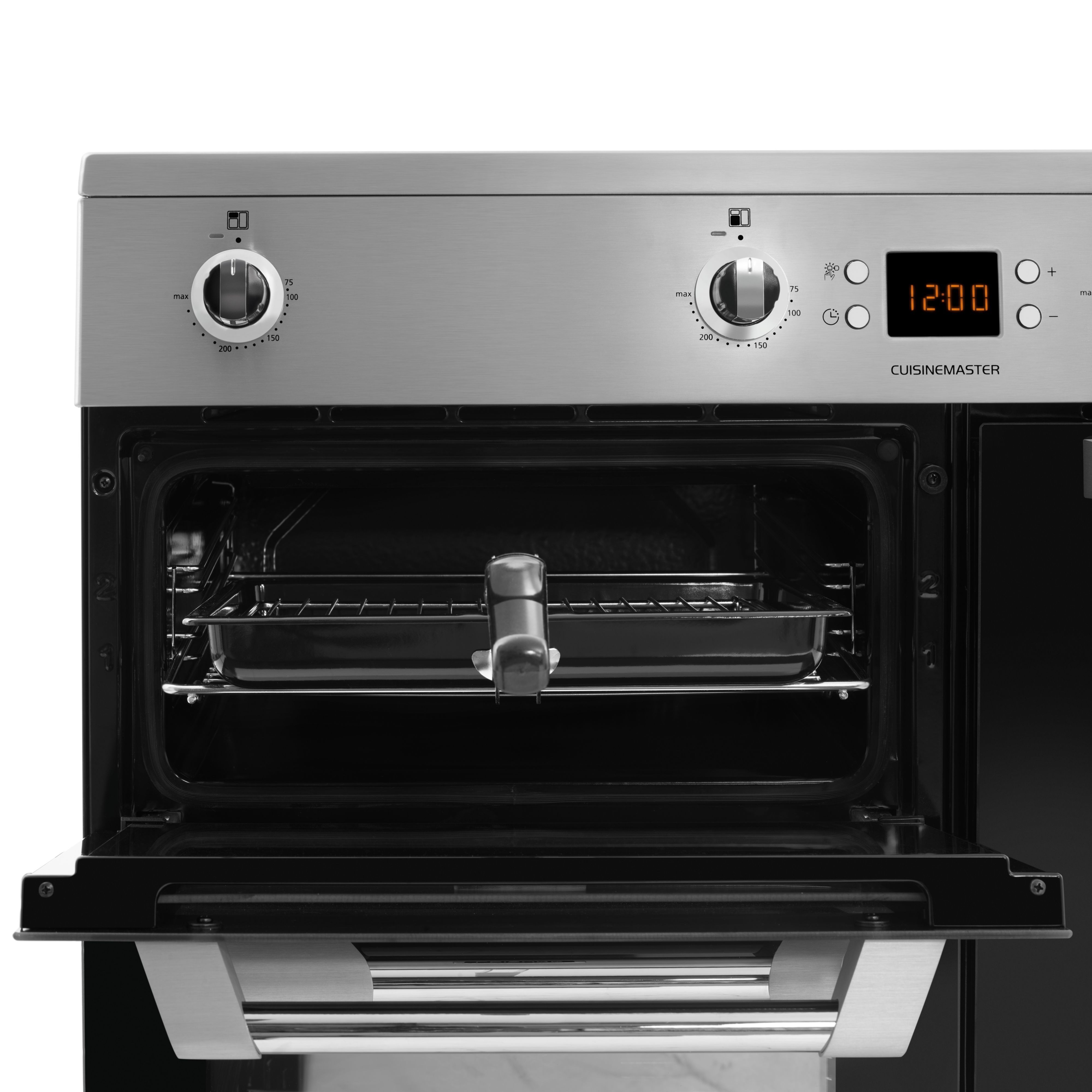 Leisure CS90D530X Freestanding Electric Range cooker with Induction Hob - Stainless steel effect
