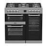 Leisure CS90F530X Freestanding Electric Range cooker with Gas Hob